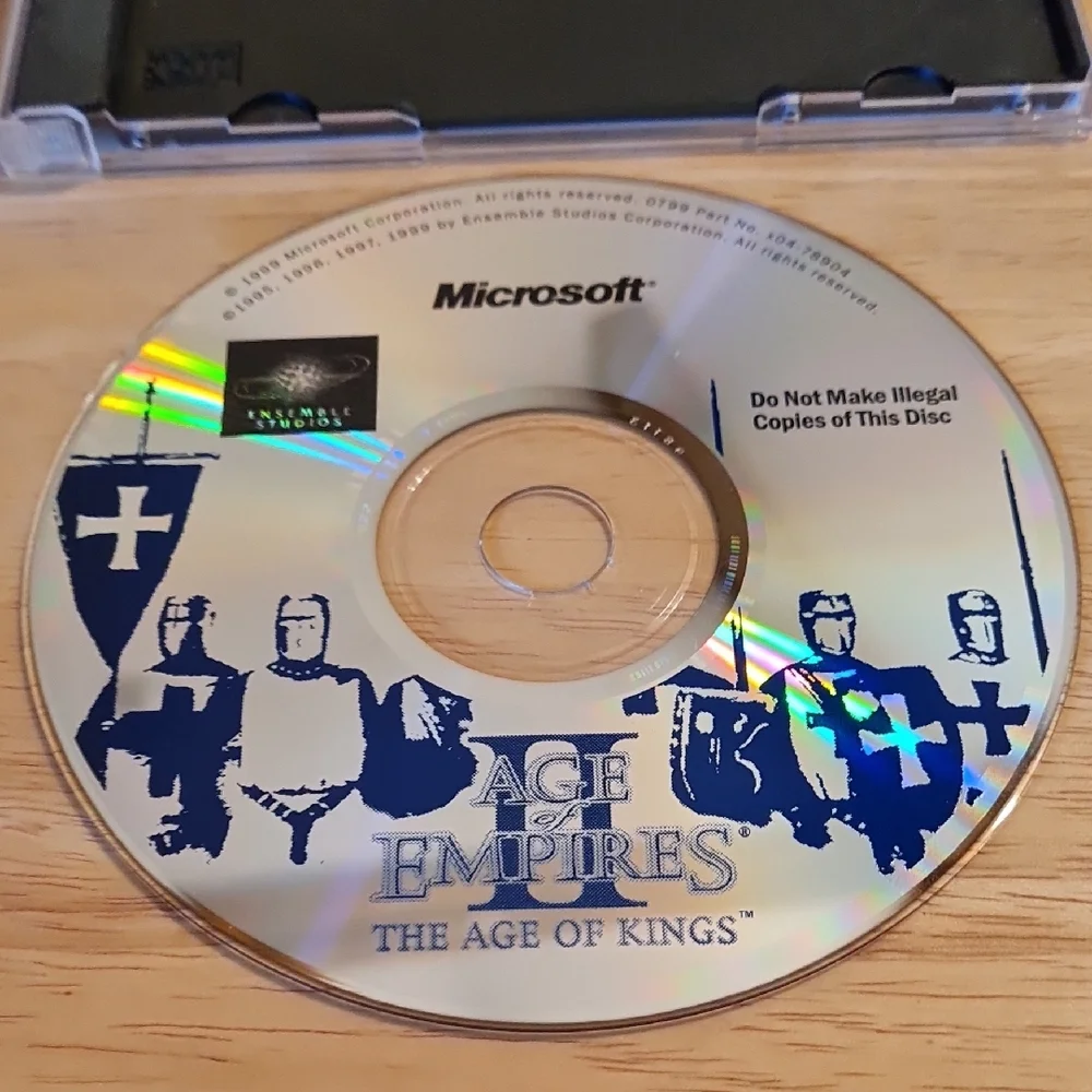 Microsoft Age of Empires II: The Age of Kings - Vintage/ Used PC Game